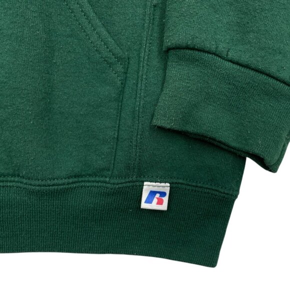 VTG Russell Athletic Michigan State Spartans Green Hoodie Sweatshirt Men's M - Picture 6 of 9